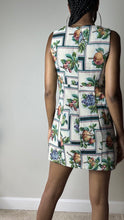 Load image into Gallery viewer, Bearing Fruit Print Jacquard Cutout Mini Dress