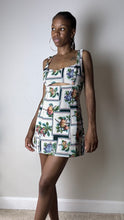Load image into Gallery viewer, Bearing Fruit Print Jacquard Cutout Mini Dress