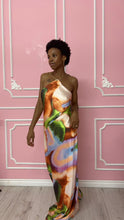 Load image into Gallery viewer, All Eyes On Me Backless Chain Maxi Dress
