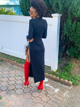 Load image into Gallery viewer, Slit Decisions Maxi Dress