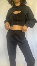 Load image into Gallery viewer, 3-Peat Sweatsuit | Black