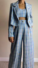 Load image into Gallery viewer, Strictly Business Plaid 3Pc Pant Suit