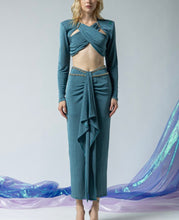 Load image into Gallery viewer, Queen of the Crop Skirt Set