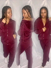 Load image into Gallery viewer, Meet Me Outside Jogger Set (Black)