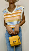Load image into Gallery viewer, Multicolor Striped Sweater Vest