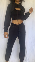 Load image into Gallery viewer, 3-Peat Sweatsuit | Black
