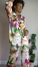 Load image into Gallery viewer, Floral Luxe Satin Pant Set
