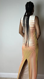 Load image into Gallery viewer, Here Comes The Sun Orange Bodycon Maxi
