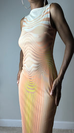 Load image into Gallery viewer, Here Comes The Sun Orange Bodycon Maxi
