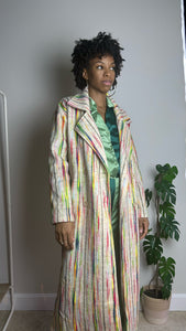 Neutral Ground Multicolor Pea Coat