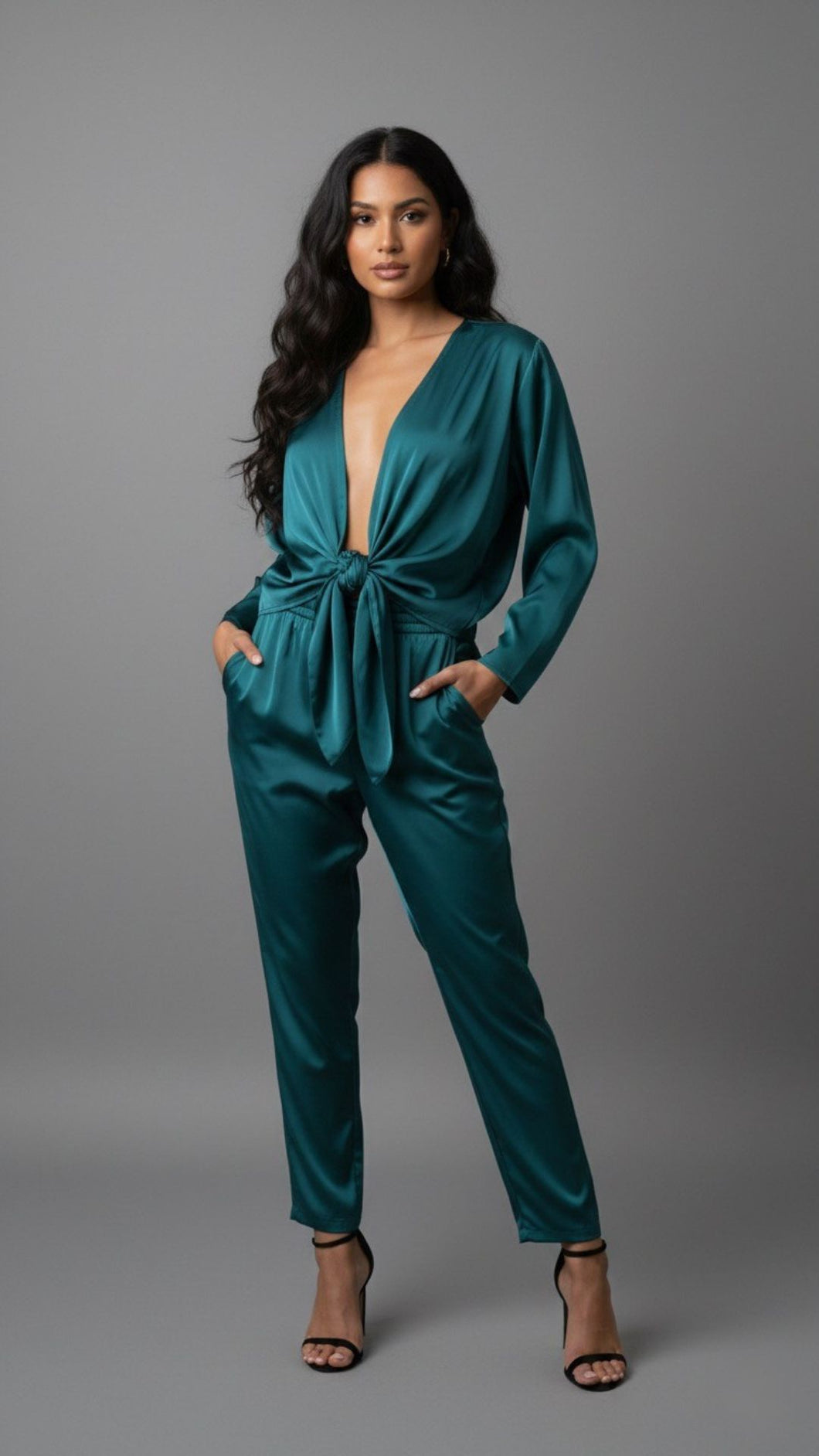 Smooth As Satin Jumpsuit