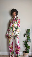 Load image into Gallery viewer, Floral Luxe Satin Pant Set

