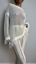 Load image into Gallery viewer, Off the Fringe Mesh Top
