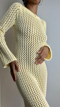 Load image into Gallery viewer, Mellow Open Back Crochet Maxi Dress

