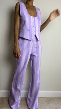 Load image into Gallery viewer, Lavender Haze Striped Pants

