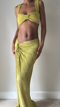 Load image into Gallery viewer, Eve Olive Green Skirt Set
