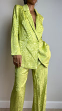 Load image into Gallery viewer, Zebra Print Satin Pant Set
