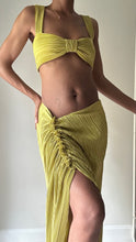 Load image into Gallery viewer, Eve Olive Green Skirt Set

