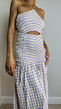 Load image into Gallery viewer, Picnic in the Park Gingham Maxi Dress
