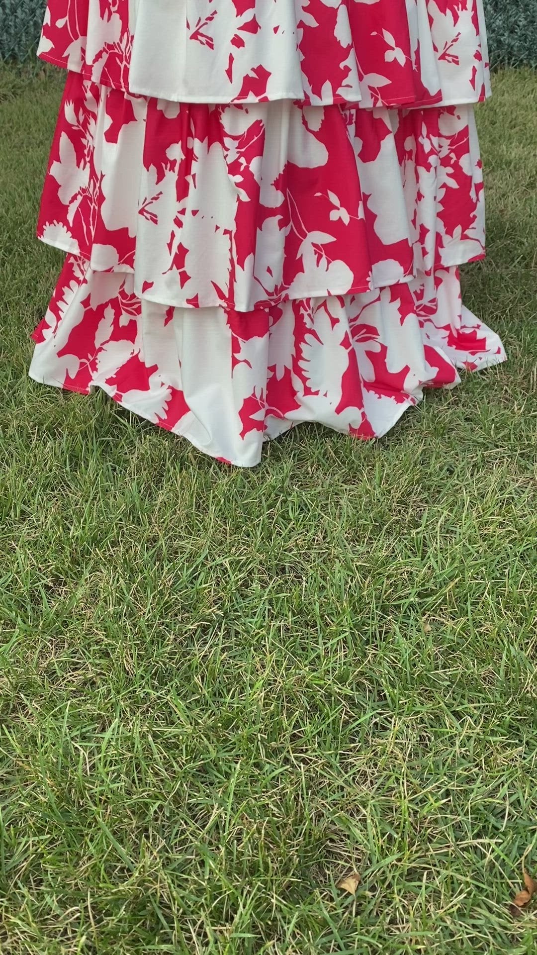 Lady in Red Maxi Dress