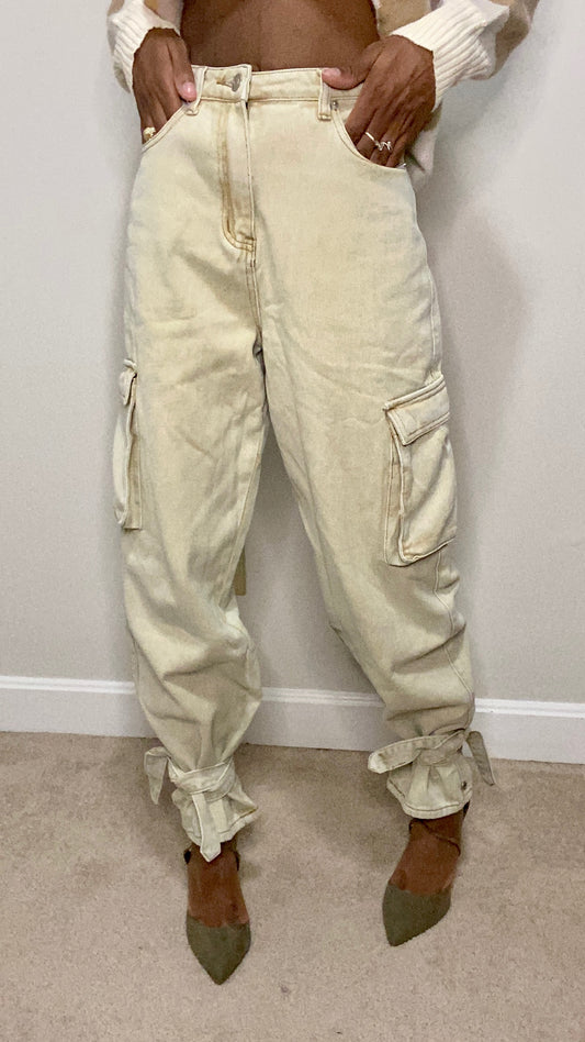 Khaki Cargo Pants