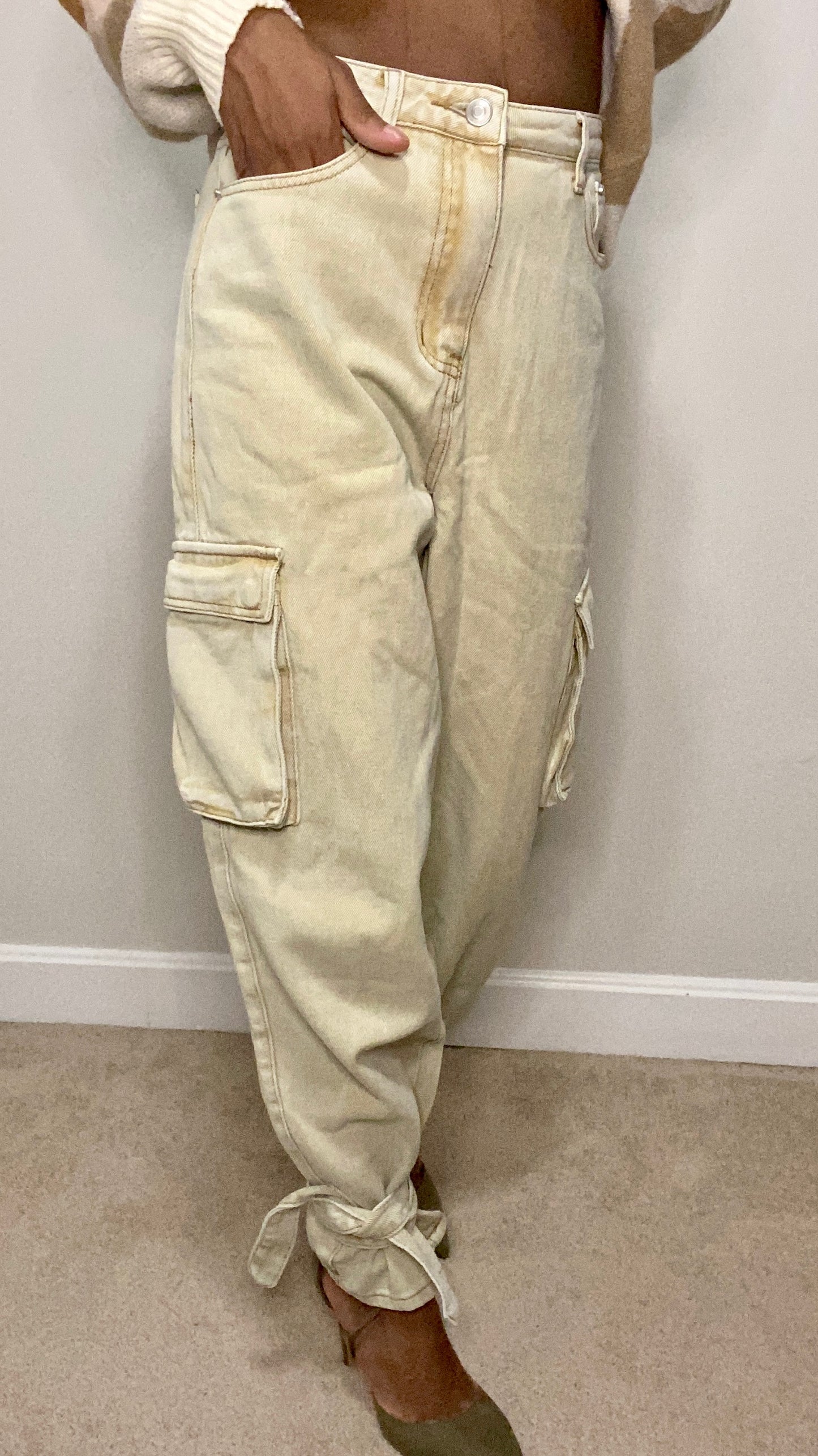 Khaki Cargo Pants