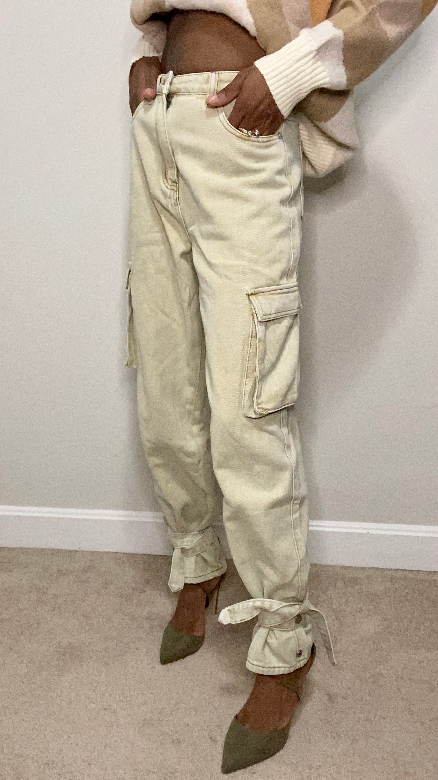 Khaki Cargo Pants