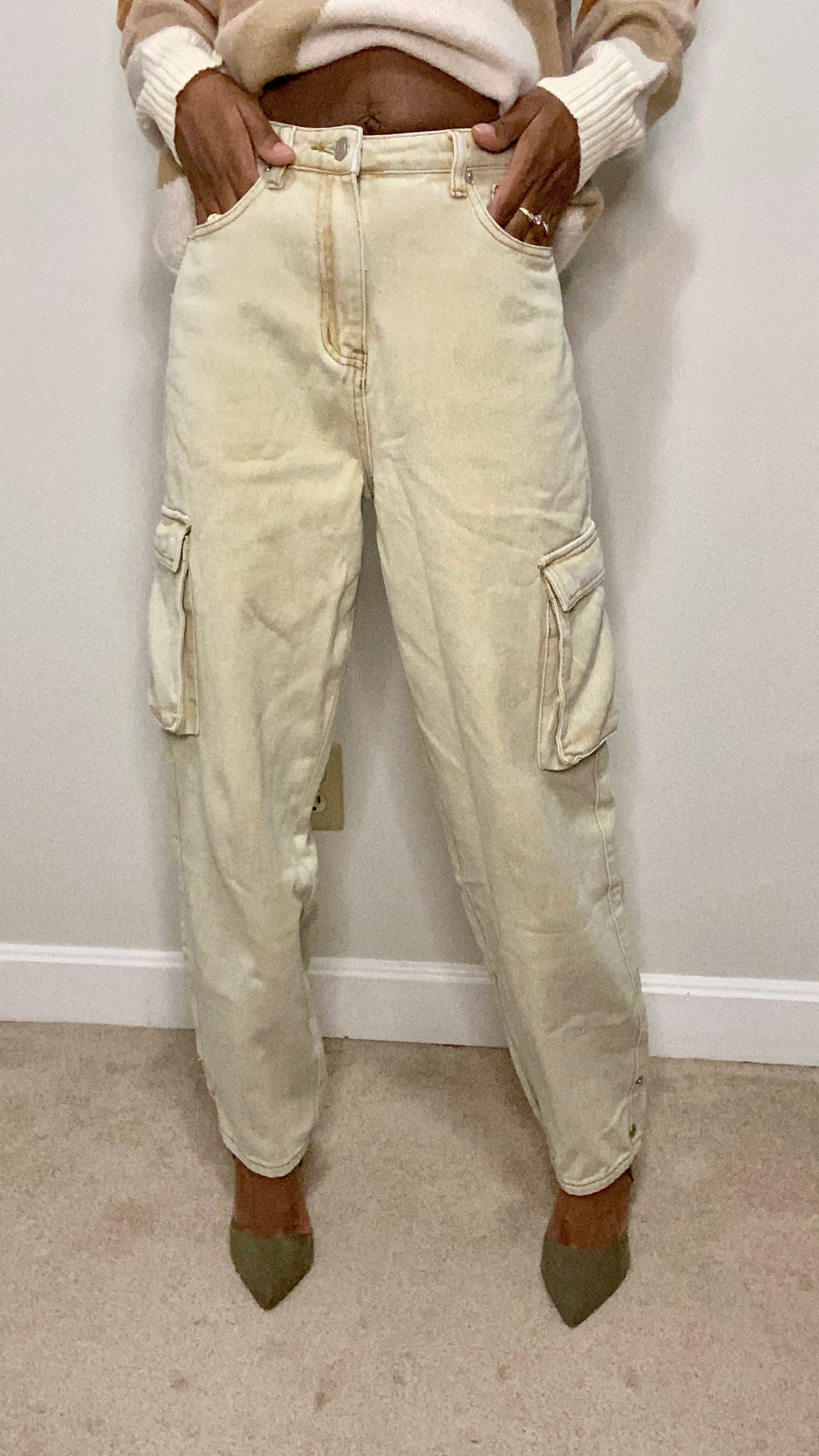 Khaki Cargo Pants