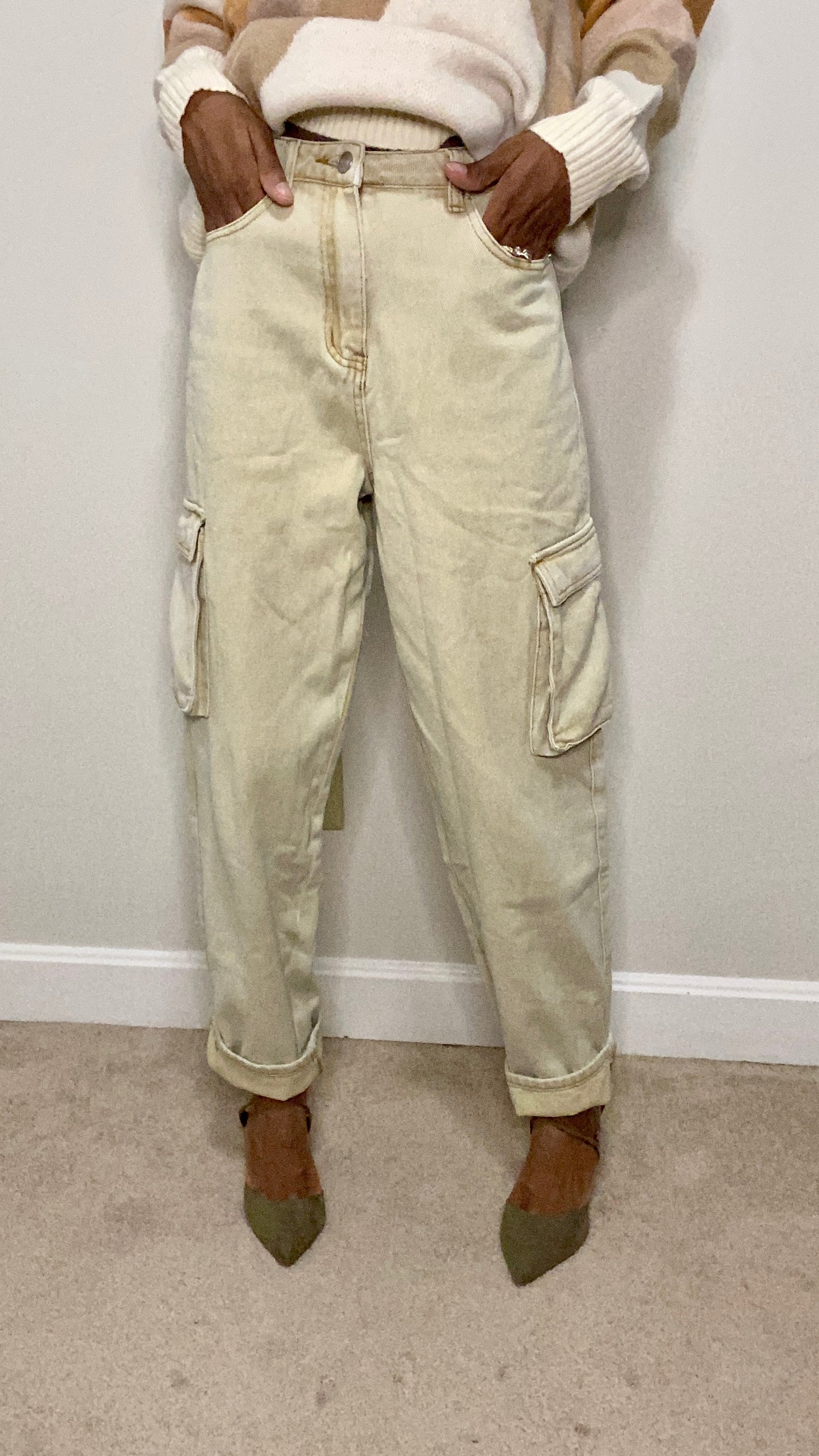 Khaki Cargo Pants