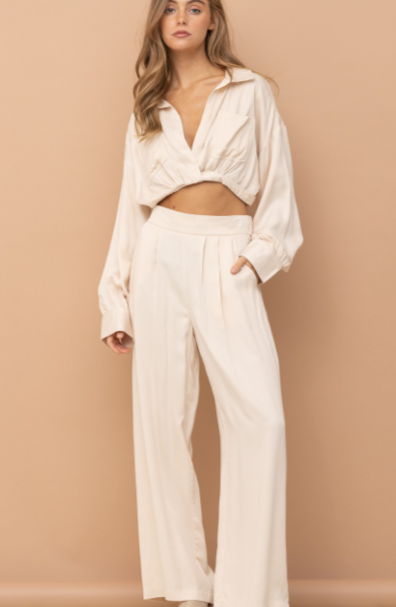 C.R.E.A.M Crop Pant Set