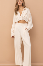 Load image into Gallery viewer, C.R.E.A.M Crop Pant Set
