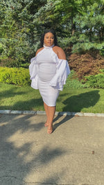 Load and play video in Gallery viewer, No Angel Midi Dress
