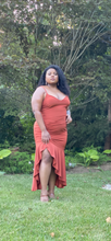 Load image into Gallery viewer, Caramel Midaxi Dress
