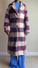Load image into Gallery viewer, All American Plaid Textured Coat
