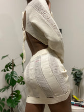 Load image into Gallery viewer, Ladder Knit Open Back Dress
