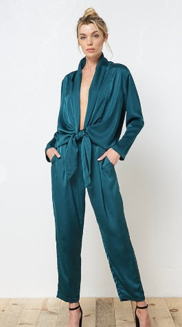 Smooth As Satin Jumpsuit