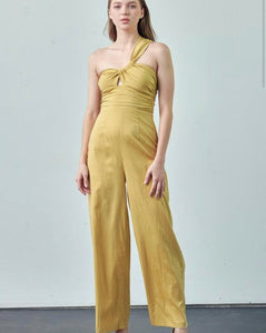 Asymmetrical One Shoulder Jumpsuit