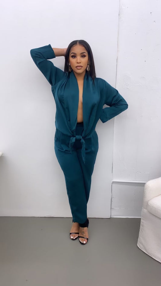 Smooth As Satin Jumpsuit