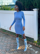 Load image into Gallery viewer, Dusty Skies Mini Dress
