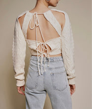 Load image into Gallery viewer, Cutout Knit Sweater
