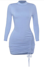 Load image into Gallery viewer, Dusty Skies Mini Dress
