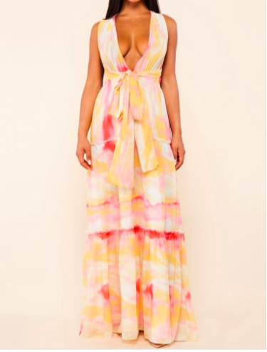 Lovely Tropics Maxi Dress