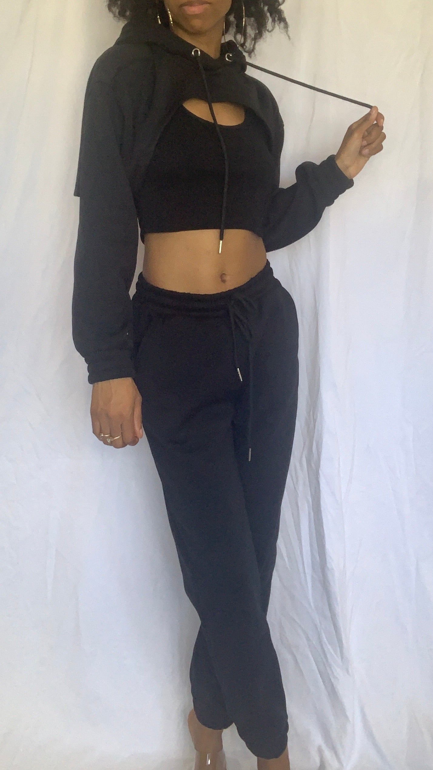 3-Peat Sweatsuit | Black