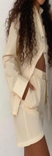 Load image into Gallery viewer, Mellow Yellow Stripe Short Set

