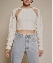 Load image into Gallery viewer, Cutout Knit Sweater
