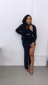 Made You Look Cutout Maxi Dress