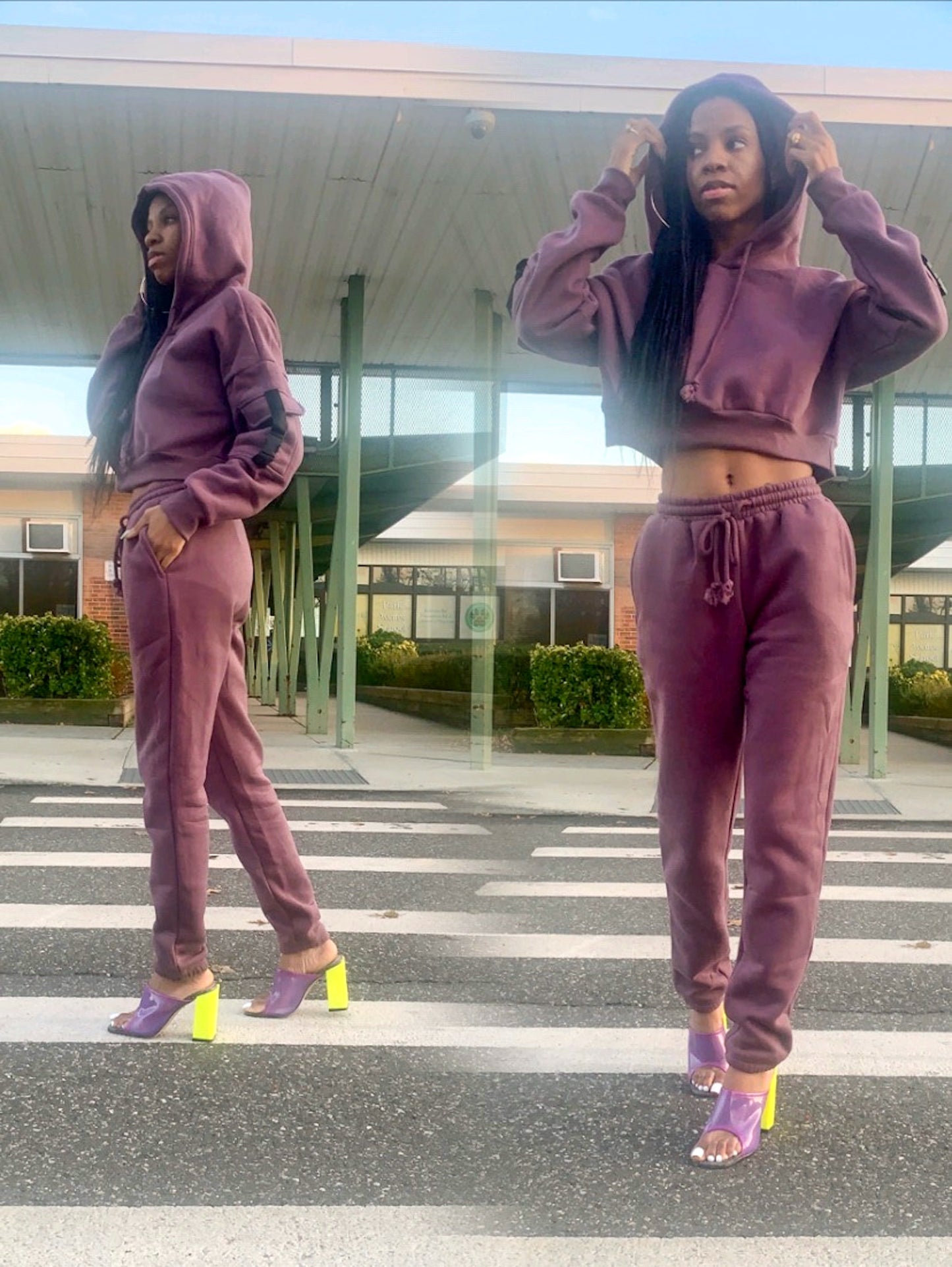 Sugar Plum Jogger Set