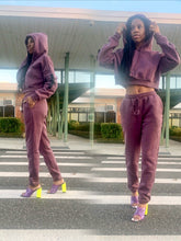Load image into Gallery viewer, Sugar Plum Jogger Set
