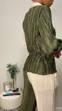 Load image into Gallery viewer, Down the Middle Plisse Pant Set
