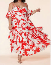 Load image into Gallery viewer, Lady in Red Maxi Dress

